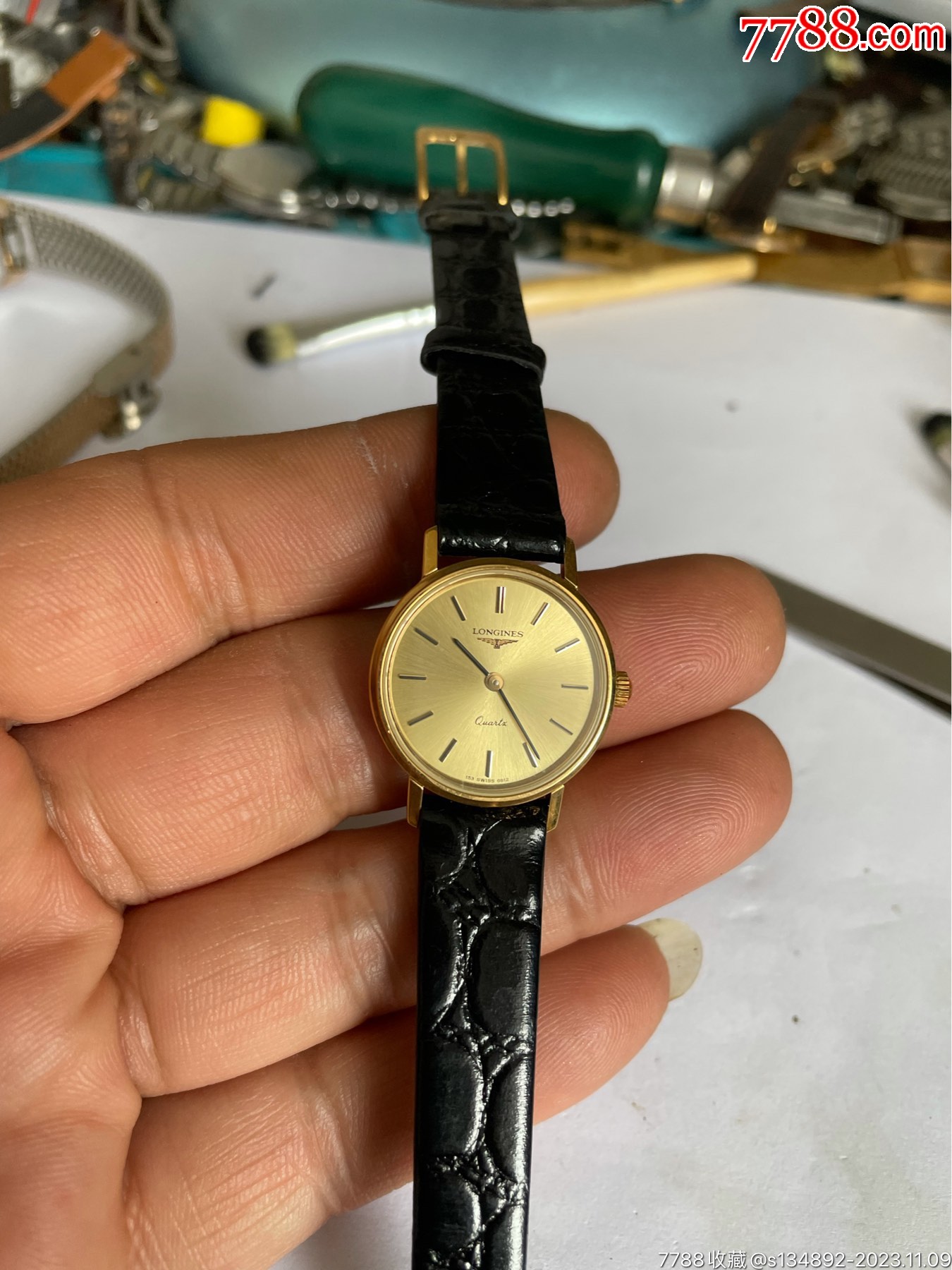 手表/腕表>库存瑞士产浪琴女石英表_价格130元【非凡表业】滚动鼠标