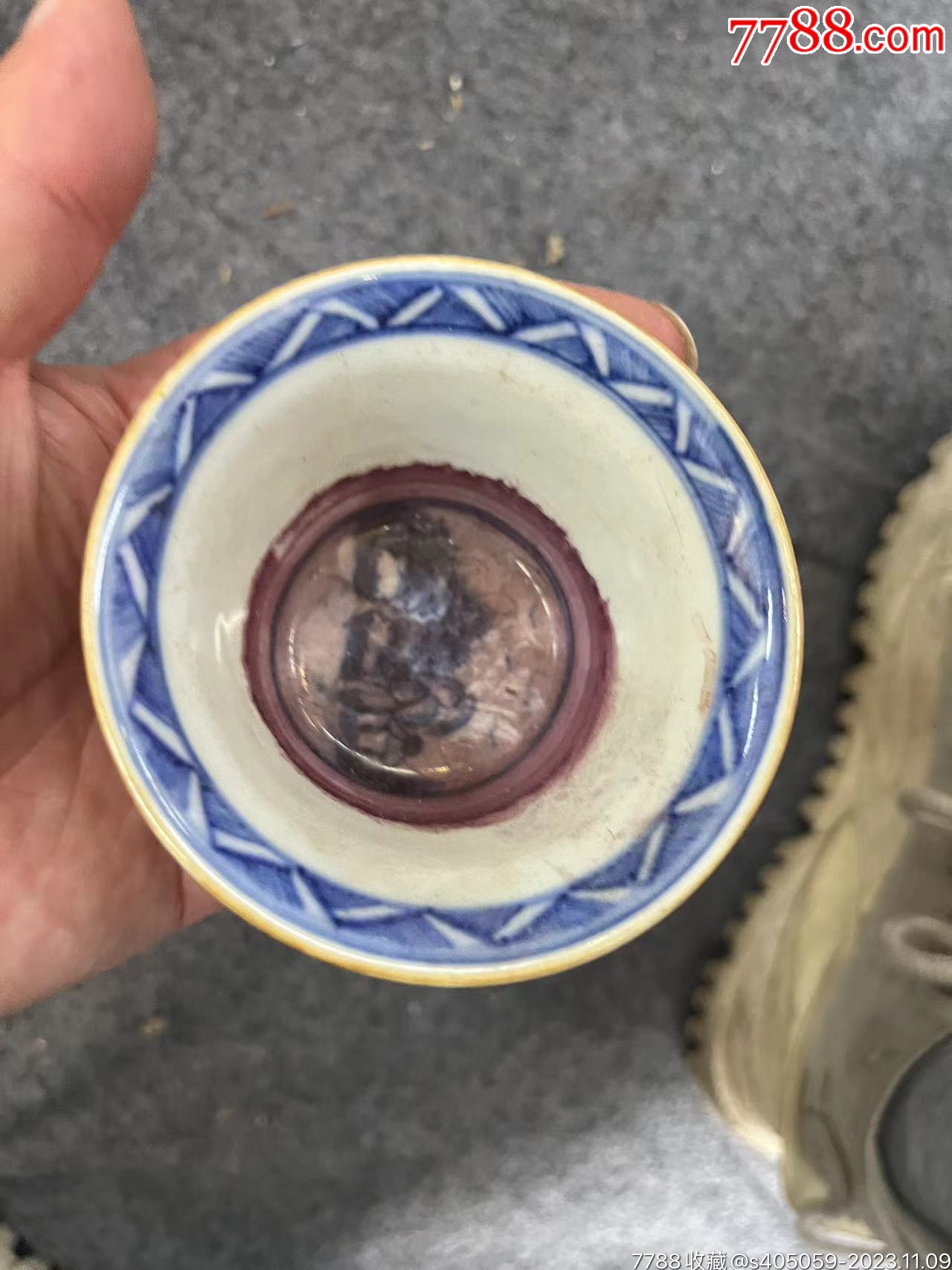 7788收藏__收藏热线>首页>拍卖>青花瓷>茶杯_价格20元【多多旧货店】