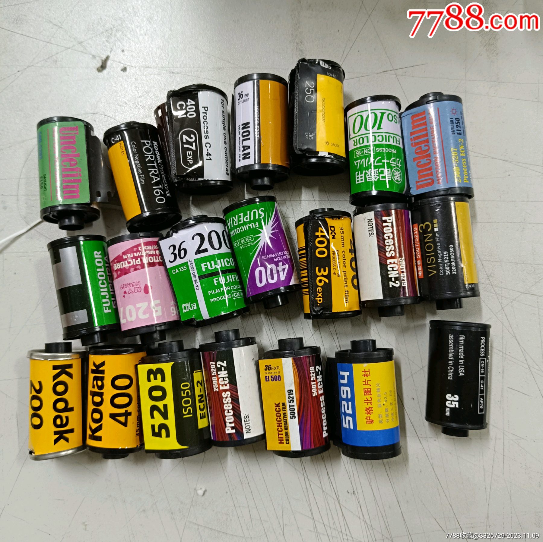 废胶卷盒-价格:8元-au35897713-胶卷/胶片 -加价-7788收藏__收藏热线