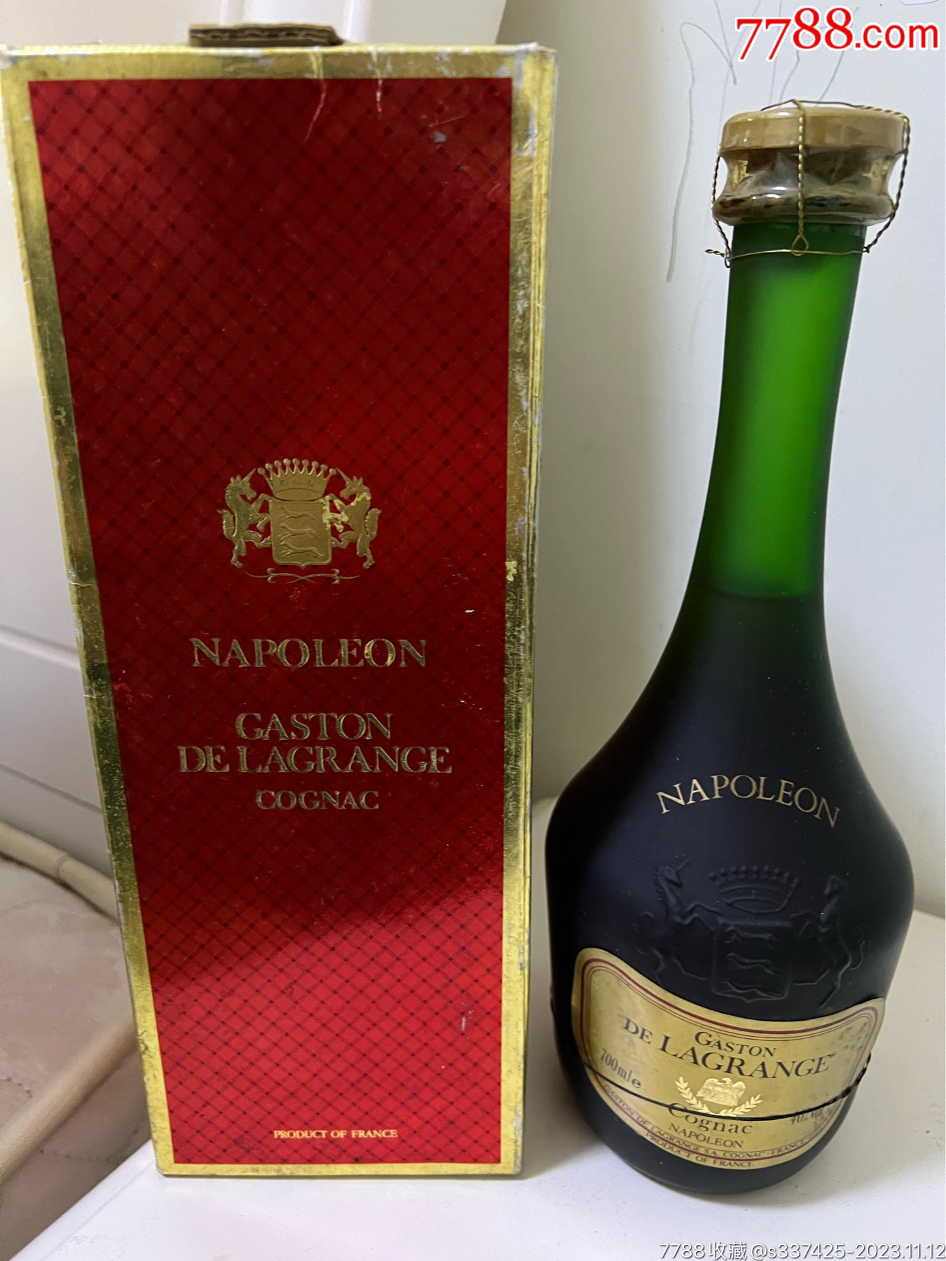 80年代拿破仑洋酒-价格:261元-au35923035-老酒收藏 -加价-7788收藏