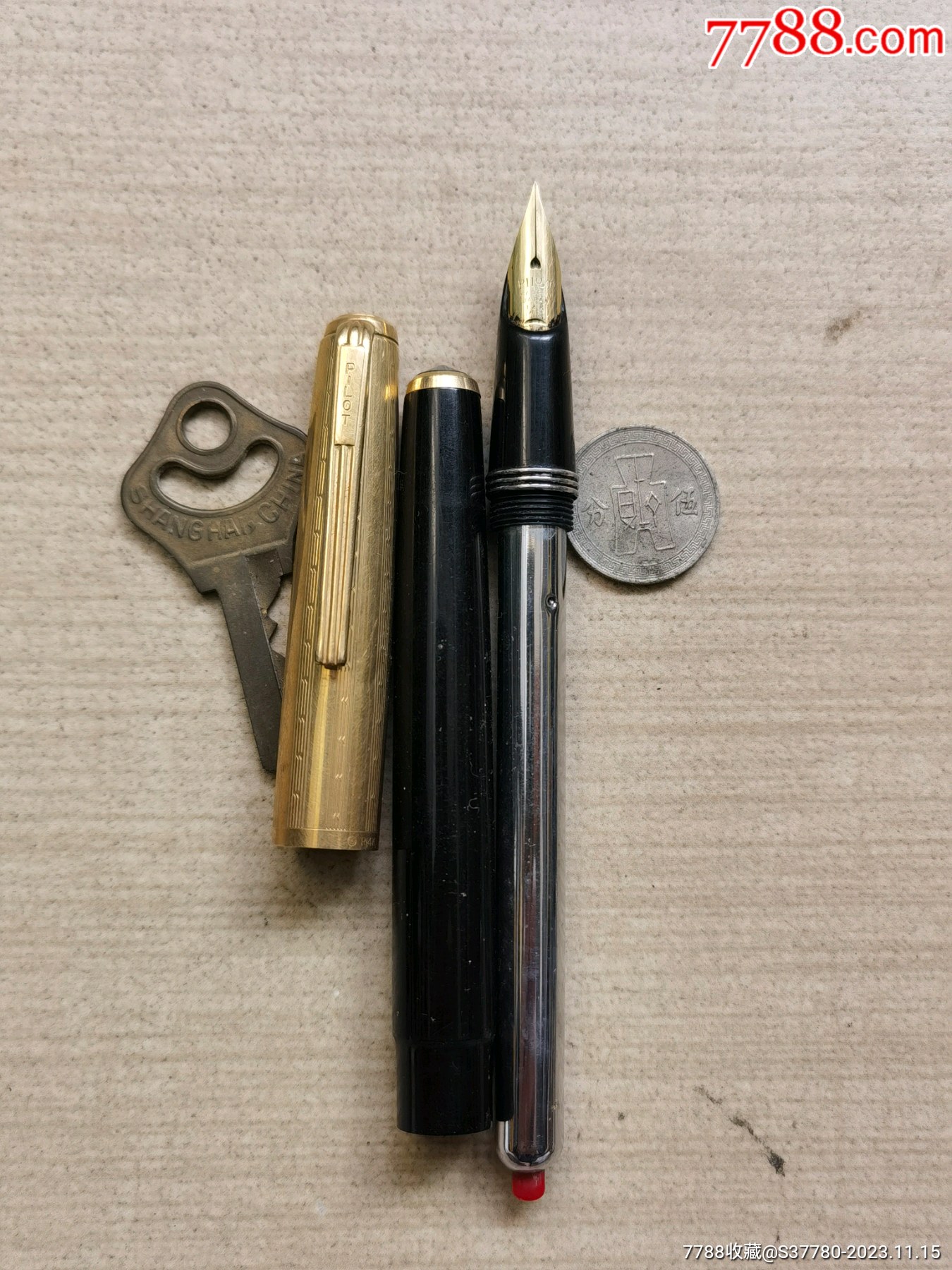 pilot金笔14k金笔无破损-价格:569元-au35963598-钢笔 -加价-7788收藏