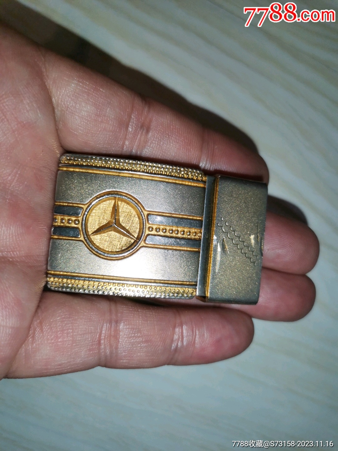 奔驰标裤带头-价格:15元-au35967098-皮带扣/腰饰 -加价-7788收藏