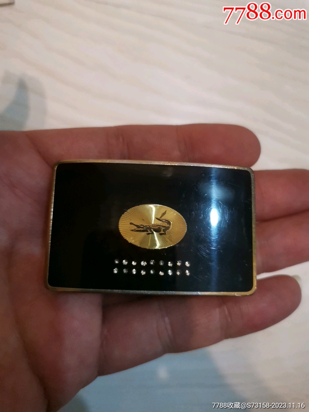 鳄鱼裤带头_皮带扣/腰饰_大船钱币收藏【7788收藏__收藏热线】