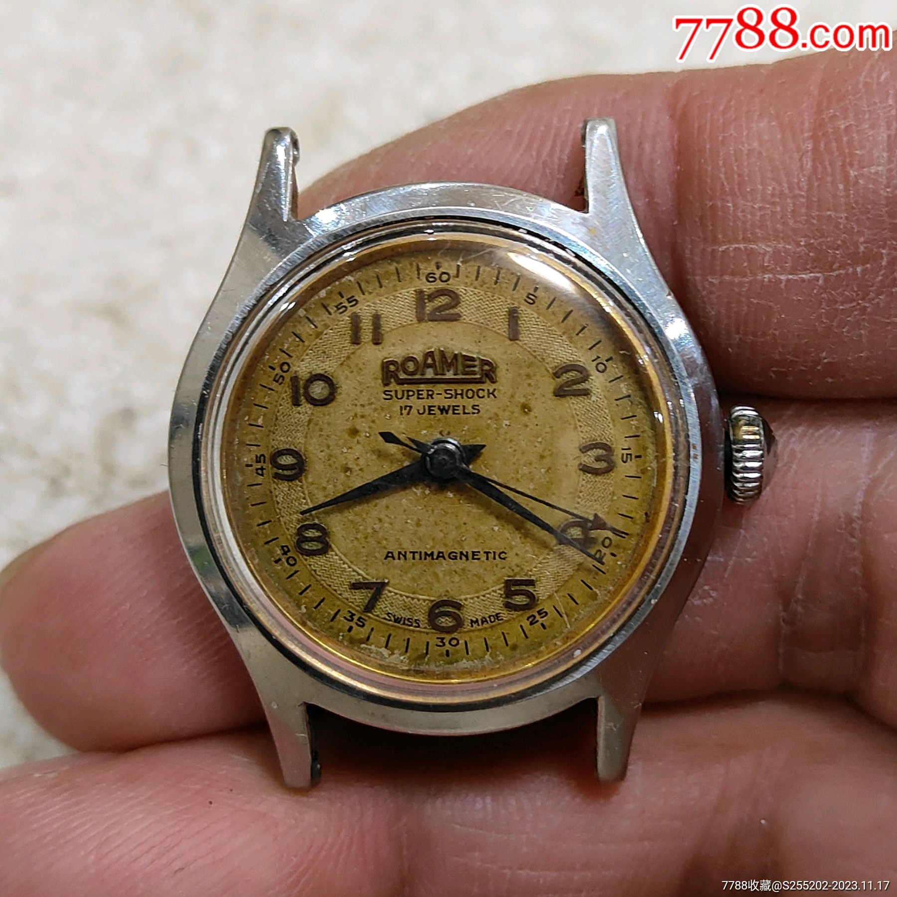 7788收藏__收藏热线>首页>拍卖>手表/腕表>罗马表_价格50元【东北玩表