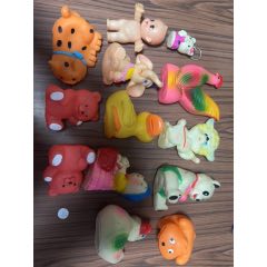 懷舊、收藏、膠皮、玩具、老玩具、熊貓、公雞、小鴨、小豬、小象、小羊、請看描述(zc36144037)_7788收藏__收藏熱線
