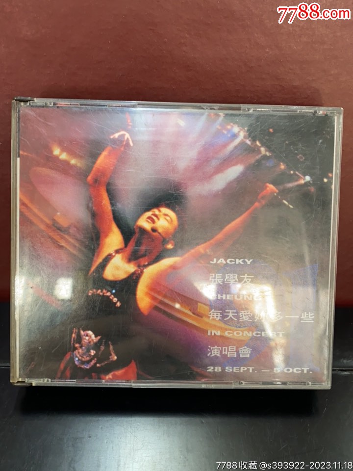 张学友1991年每天爱你多一些演唱会宝丽金韩版t1130203