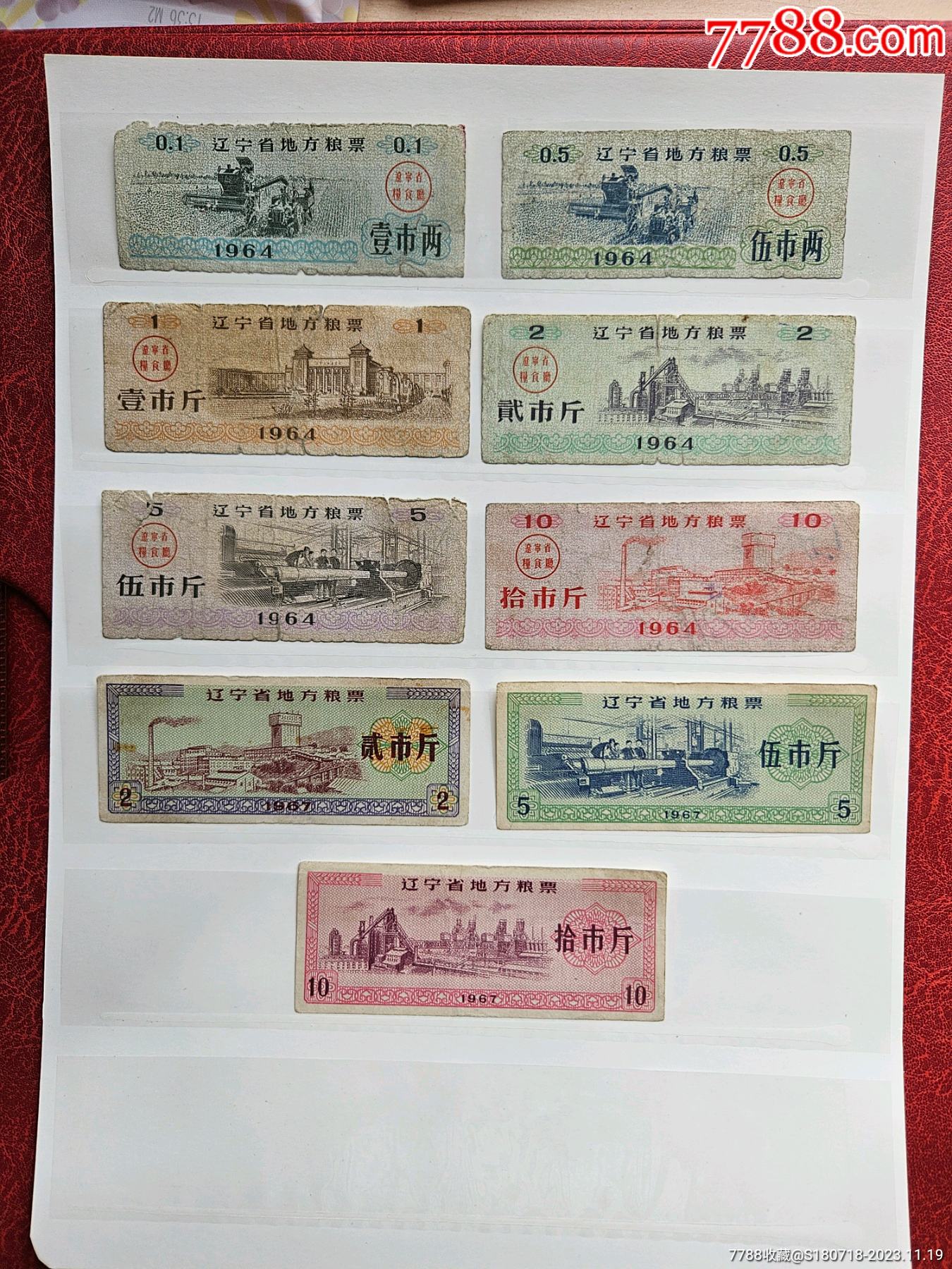 老粮票价格表图片1966图片