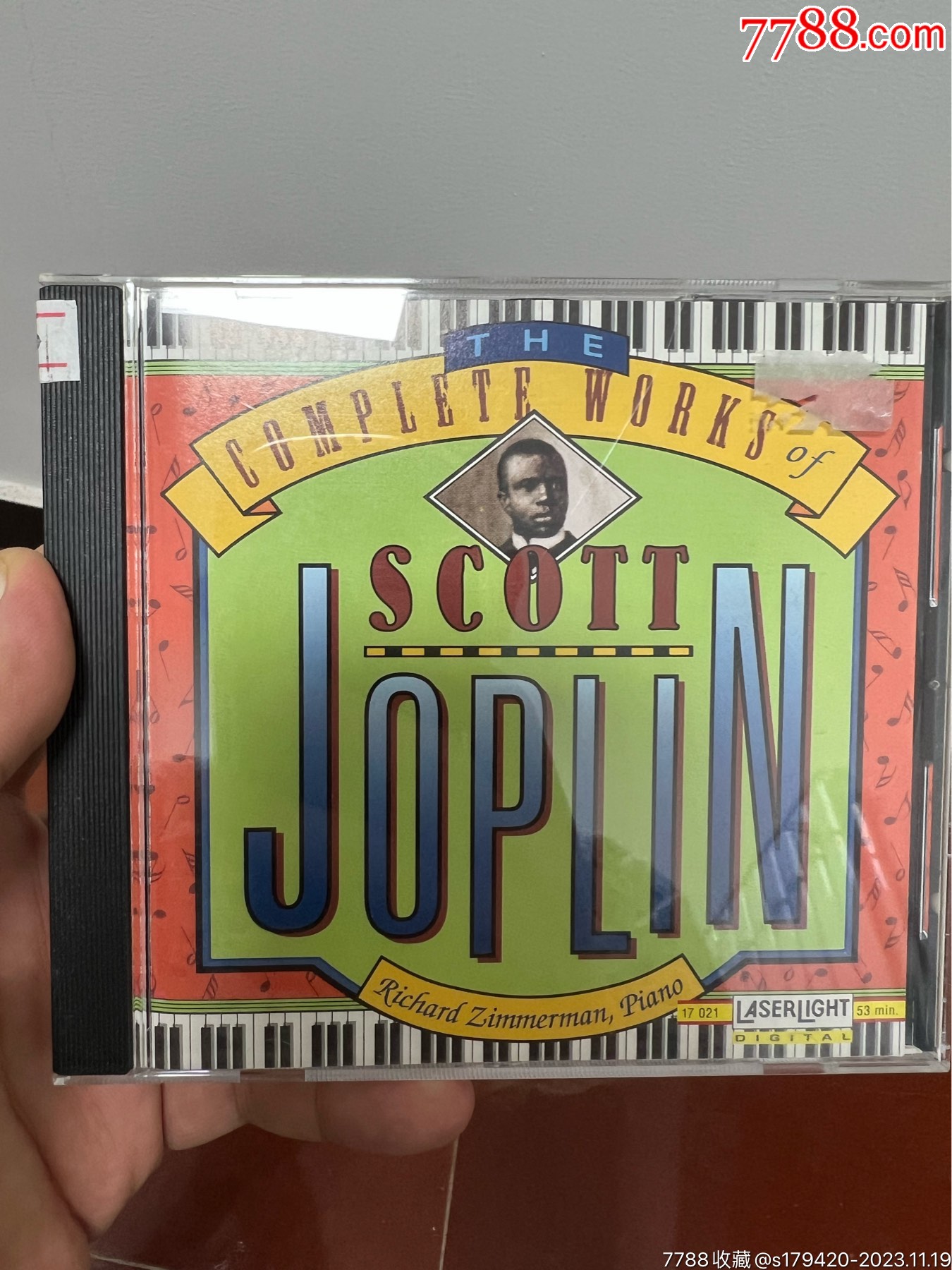 外文外國歐美版cd爵士scottjoplin斯考特喬普林九新架2