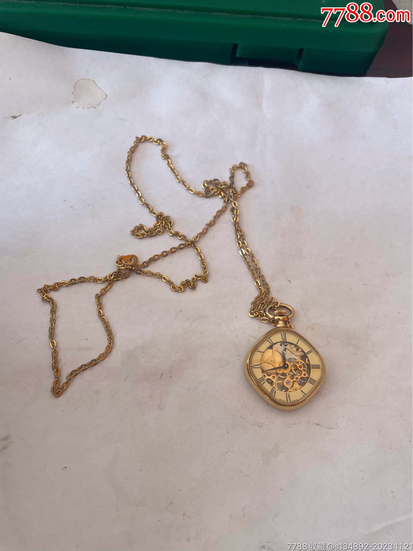 近新品瑞士产卡图莱斯镂空怀表_价格55元【非凡表业】_第1张