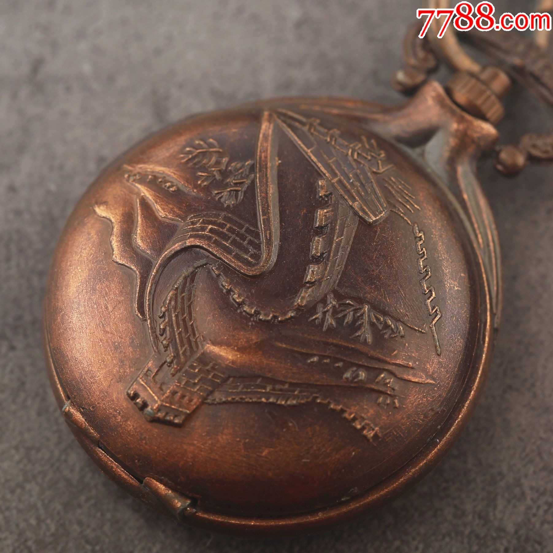 老库存未使用品辽宁丹东孔雀牌怀表1997限量纪念_价格50元_第1张