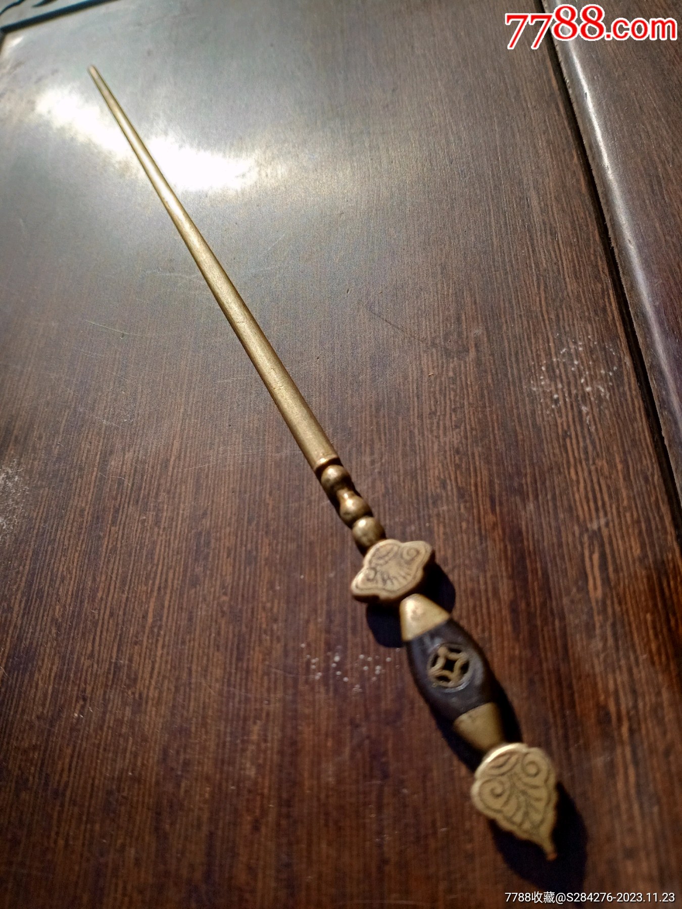 一线收货剑簪一把用他的主人一定是一位高士做工精细造型太美捂脸