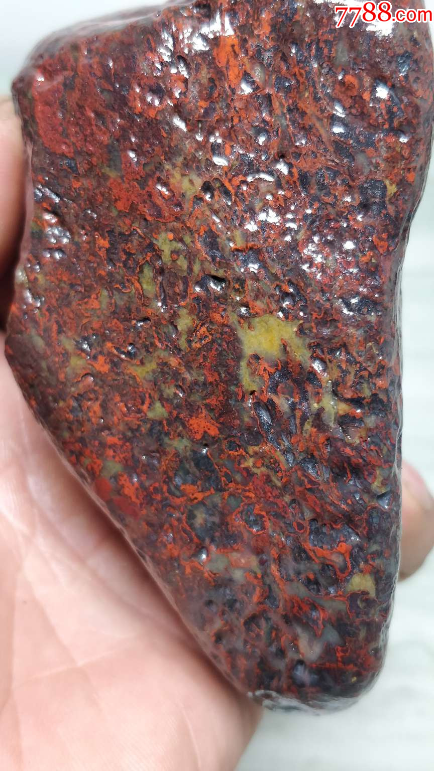 aa34新疆哈密红伊丁陨石陨铁458克_价格60元【玉泉陌】_第1张