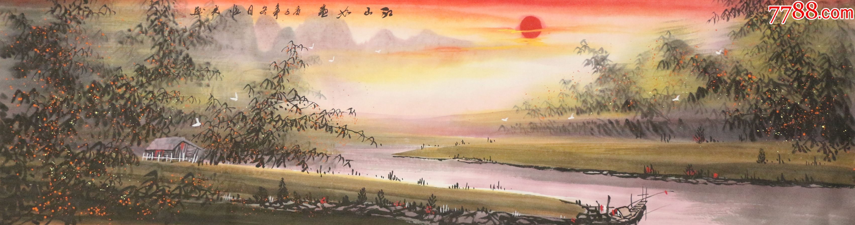 画家协会会员四川美术家协会会员四川国画艺术研究院副院长张临光手绘