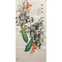 【保真純手繪】陳勝貴手繪真跡作品放漏惠友(zc36086203)_7788收藏__收藏熱線