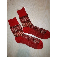 红色老尼龙袜一双_袜子_大船钱币收藏【7788收藏__收藏热线】