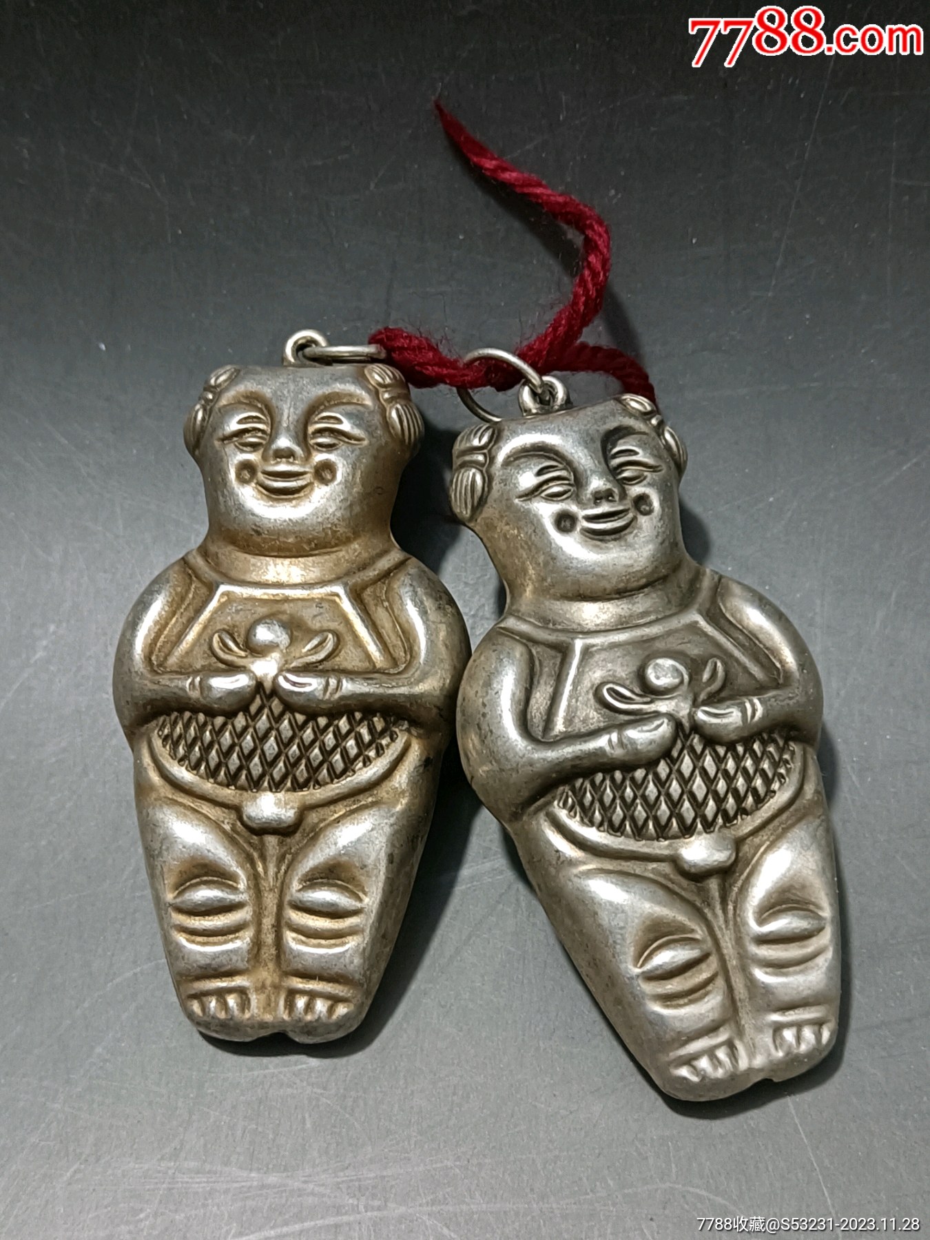 一对银娃娃_价格130元_第1张