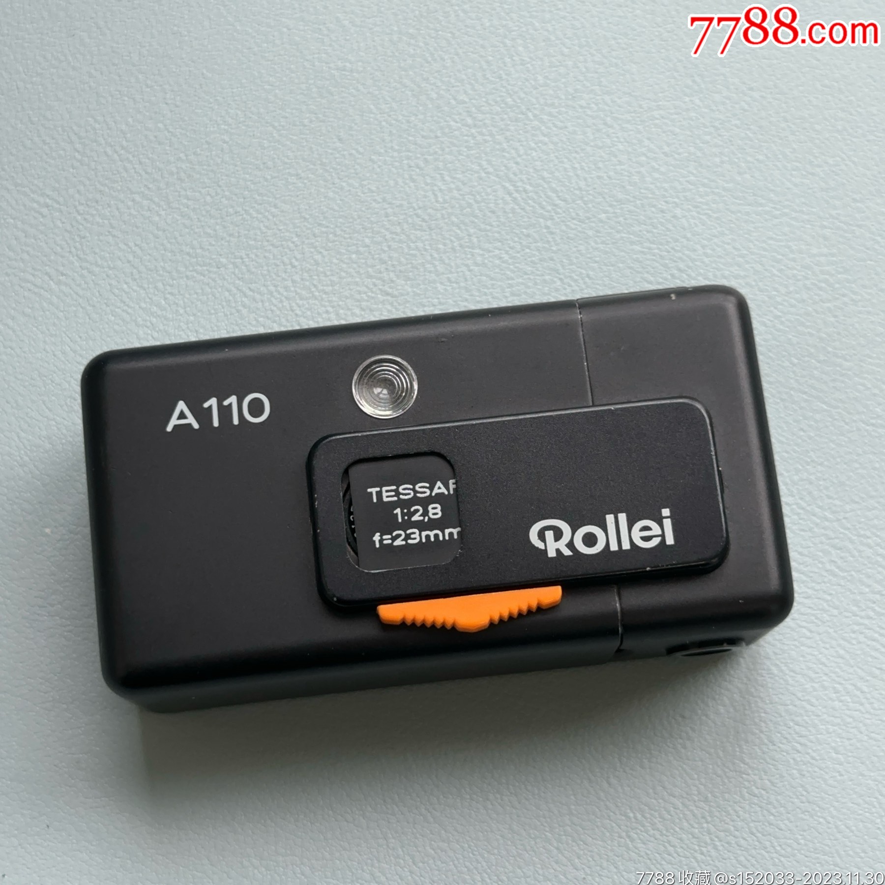 禄莱rollei间谍相机a110迷你便携胶片相机金属机身胶卷机