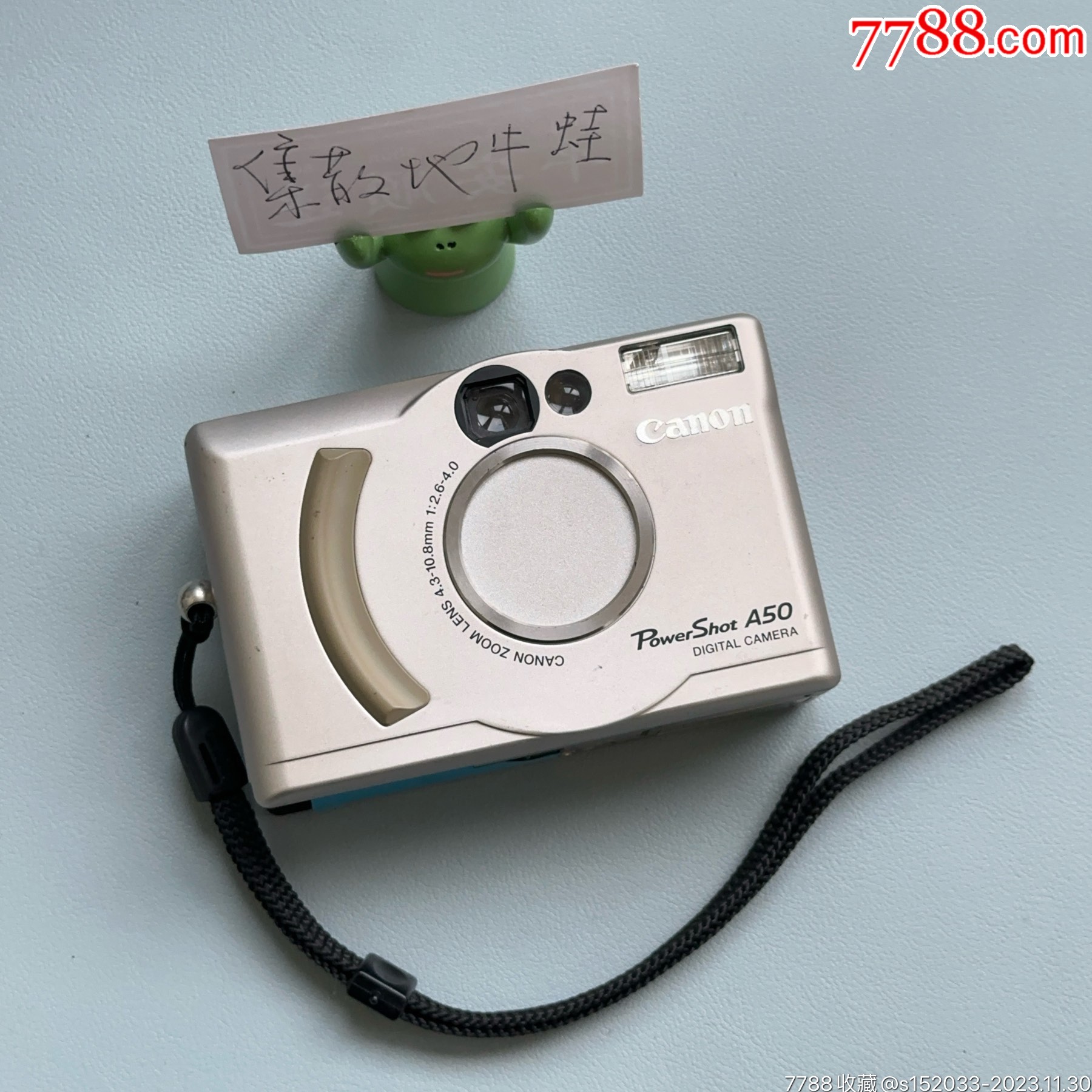 a50佳能早期ccd数码卡片相机便携自动傻瓜机复古怀旧情怀相机