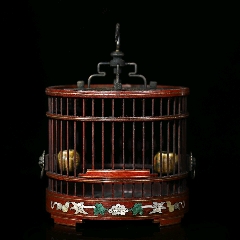 蝈蝈笼,长11厘米宽11厘米高16厘米,重约180克,_价格199元【真诚玉园】