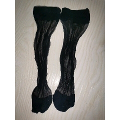 老尼龙丝袜一双