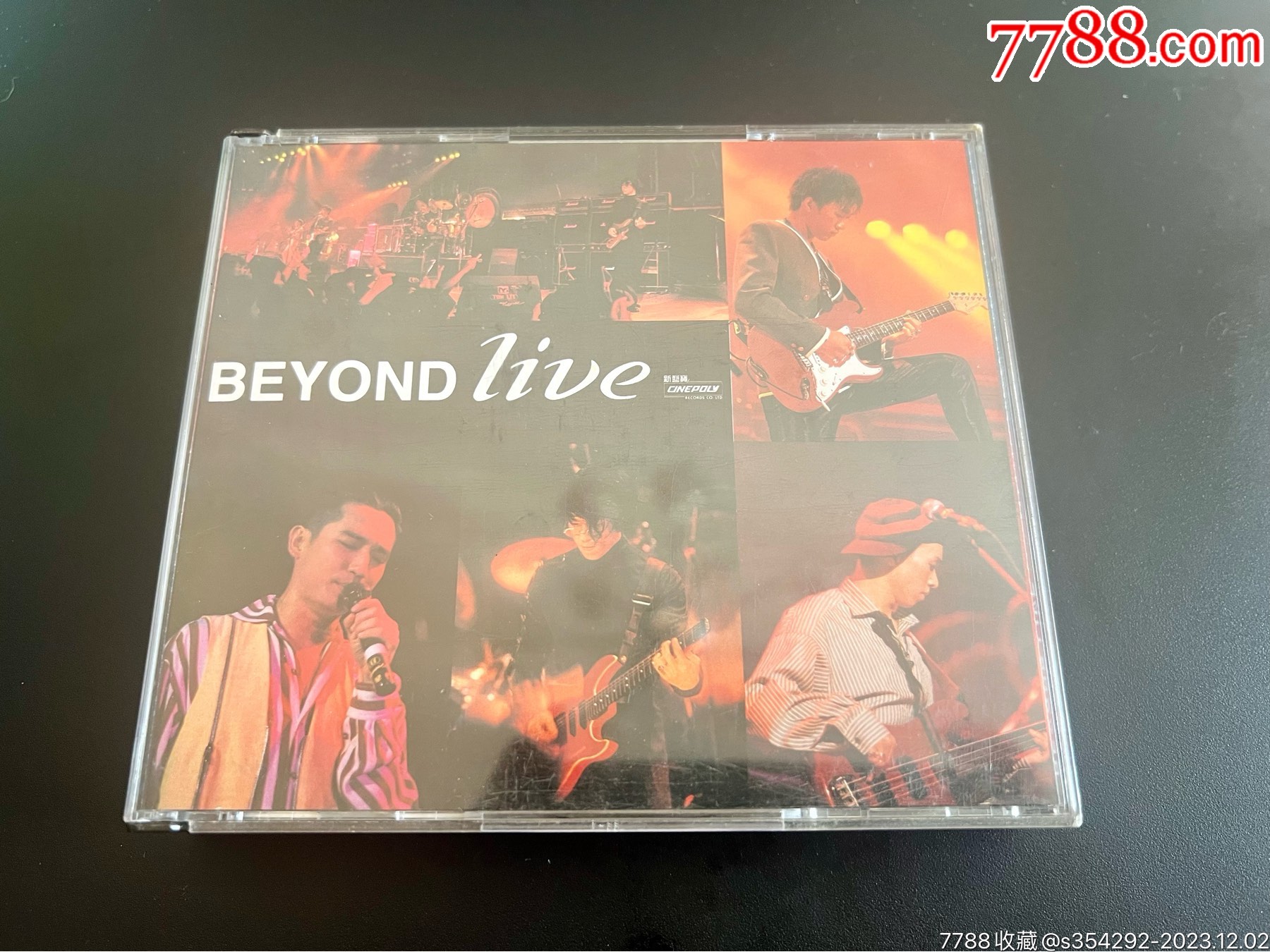 beyondlive1991生命接觸演唱會t113磨砂圈首版盤面乾淨幾絲細