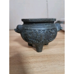 福寿小铜香炉小鼎
