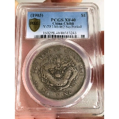 p盒xf40北洋29年!超美品!盒子有点磕碰,已经标记!
