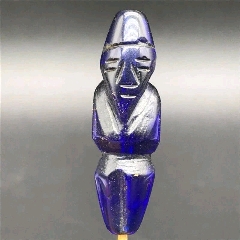 老琉璃天珠玉贵人*珠勒子桶珠管珠挂件