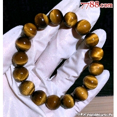 7788收藏__收藏热线>首页>大众加价>玛瑙/宝石手串>精品天然虎眼石