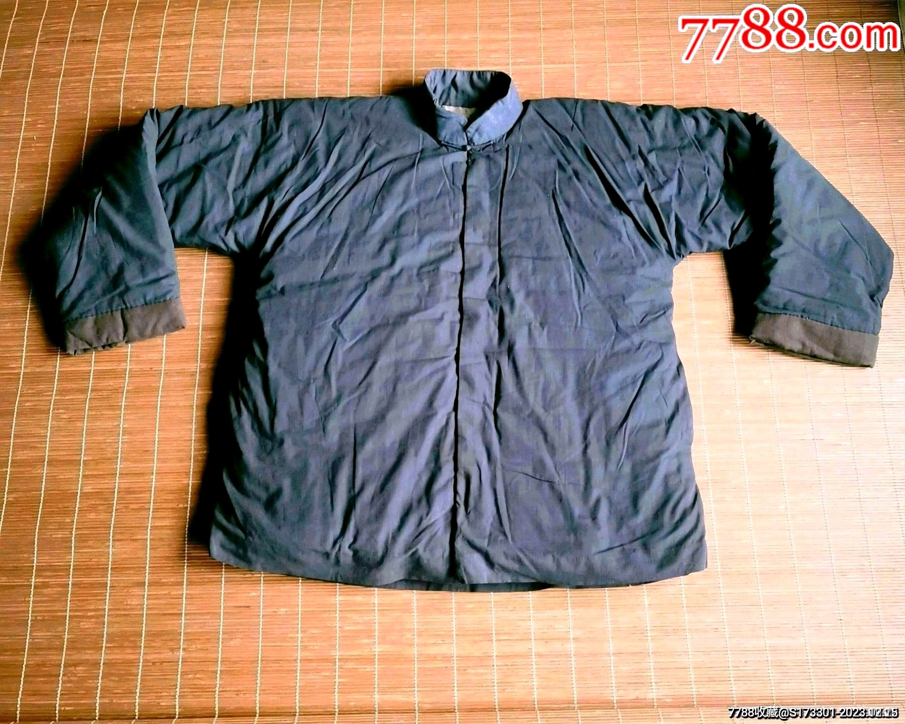 手工對襟衣服長衫馬褂$1489品99民國服裝真絲對襟馬褂旗裝夾衣棉襖