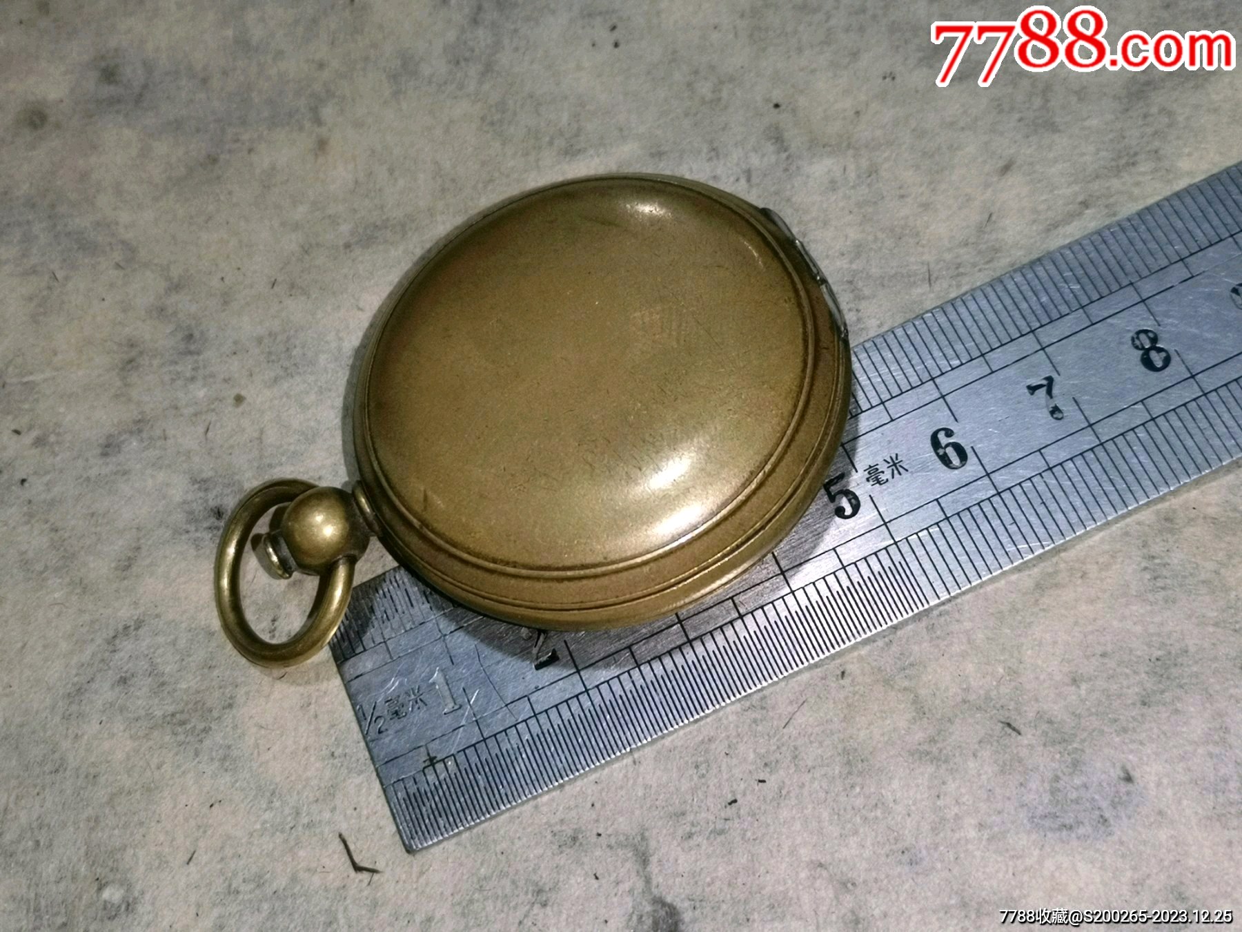 罕见的usce民国时期的指南针