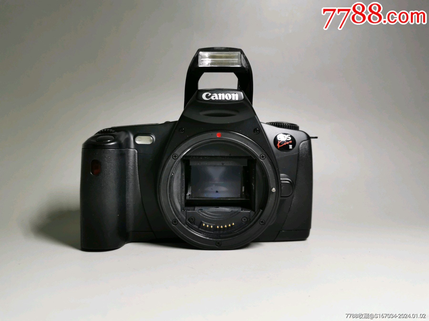 佳能canoneoskiss3胶片相机经测试各项正常可正常使用575b