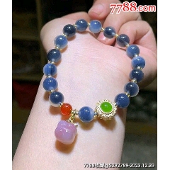 com)>首页>拍卖>玛瑙>天然满肉川料九口火焰红精品南红108多圈手链一