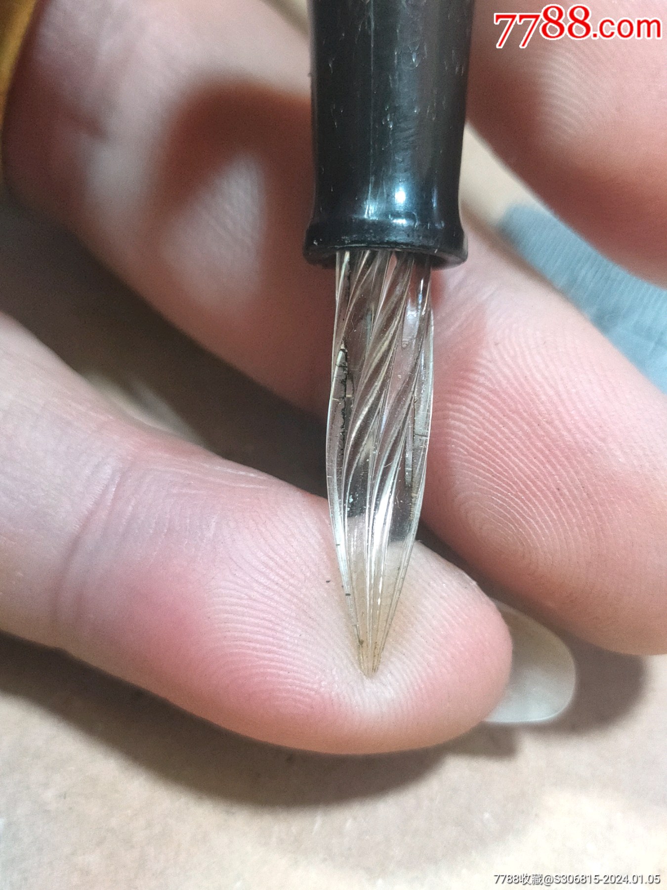 民國水晶筆頭，美國制造，應該不是蘸水用的_價格50元_第2張_