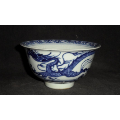 永乐青花龙纹碗