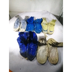 抗日战争时期八路军穿过的粗布甲袜子