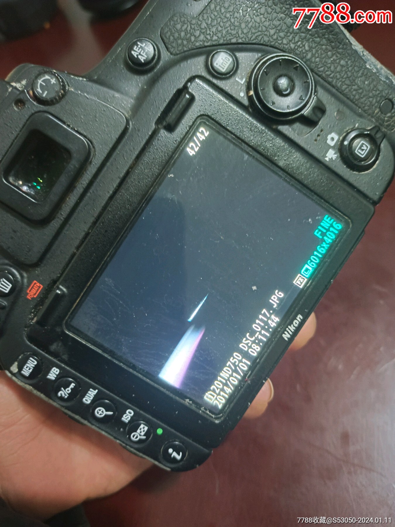 尼康，nikon，d750，快门可用，拍一张出一次err，快门帘卡住_傻瓜机/胶片相机_图片收藏_回收价格_7788相机收藏
