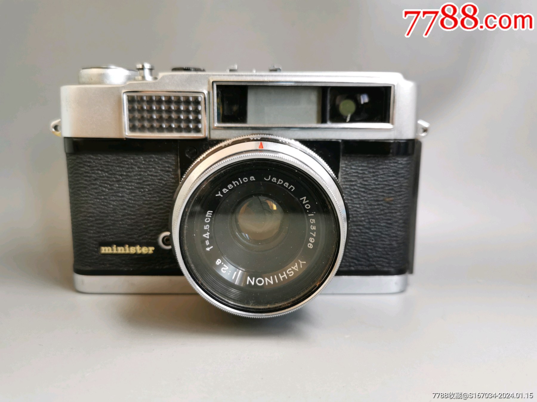 日本胶片机亚西卡yashica雅西卡minister经典旁轴胶卷相机不确保