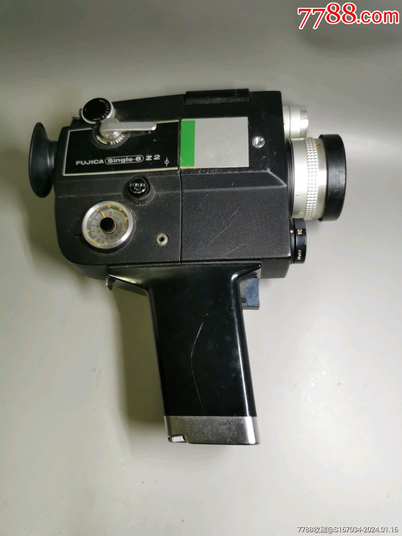 七八十年代fujicasingle8z2富士牌电影胶片摄影机品相如图