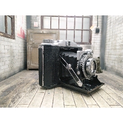 4283★Mod.1950,Semi-Proud折疊皮腔相機