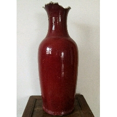 清代郎窑红特大香炉_红釉瓷_图片价格_收藏行情_7788集邮网