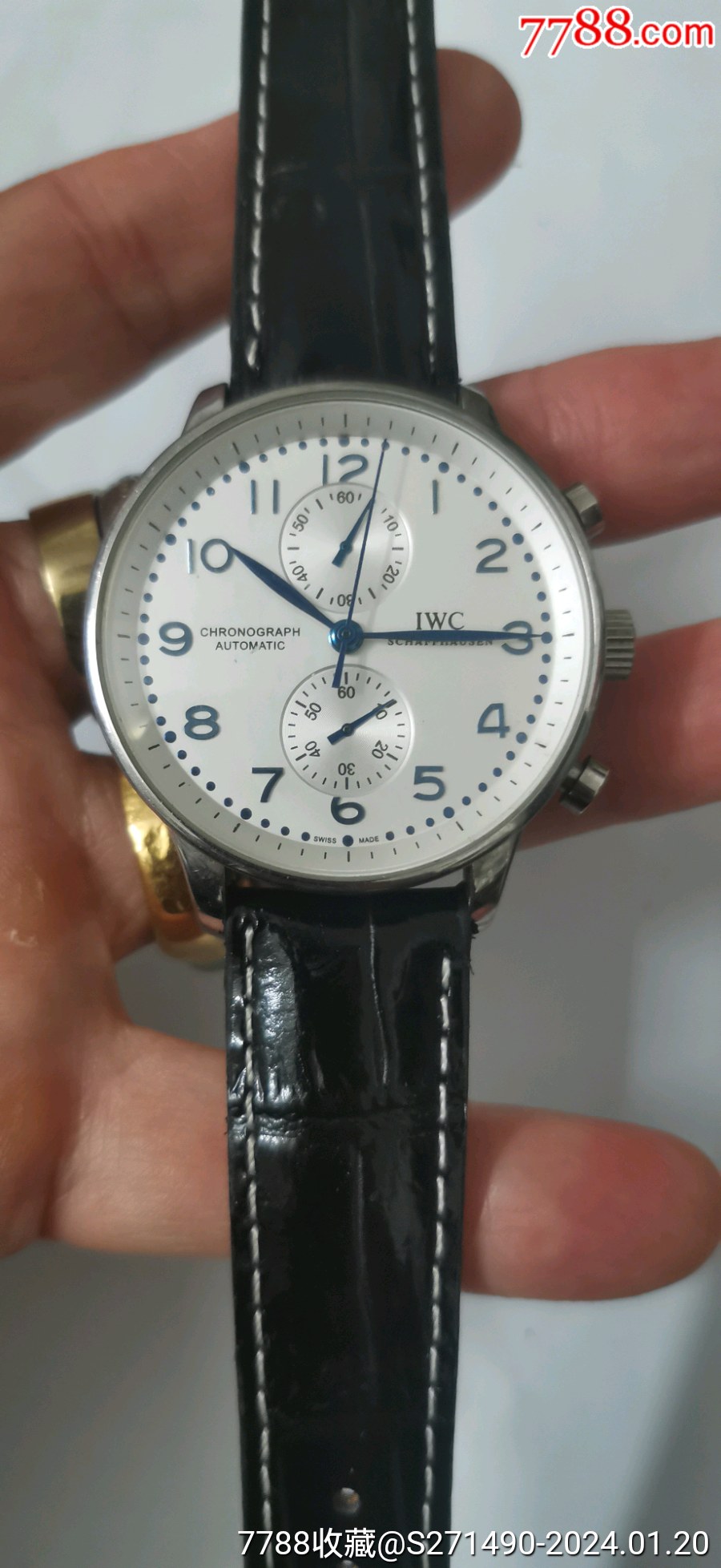 大号石英男表万国,进口机芯,走时准确,_手表/腕表_广州白货店【7788