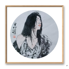 手繪水墨作品　樂(lè)山房　42cm(au36707752)_7788收藏__收藏?zé)峋€