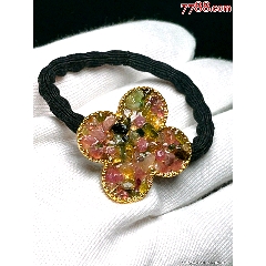 巴西老矿精品黑碧玺单圈手串一条规格珠子直径10mm重量326克