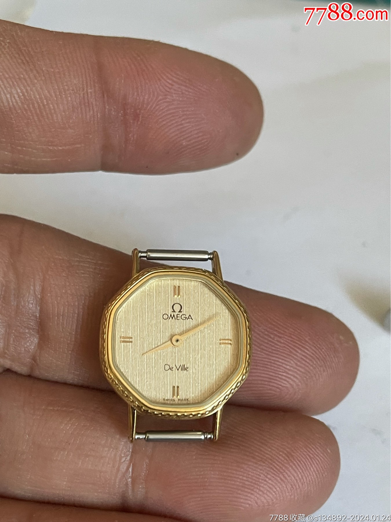 近新品瑞士产殴米茄女石英表-价格:1150元-au36715822-手表/腕表