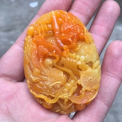 黄蜡石,黄龙玉原石,黄龙玉籽料,黄龙玉雕等的价格,收藏,投资,拍卖