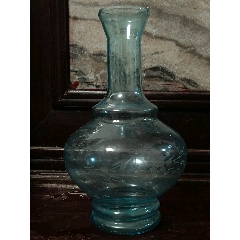 四五十年代传世特大玻璃瓶玻璃非常厚实整瓶非常厚重比现代产的玻璃