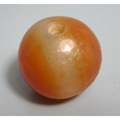  strong>老缠丝玛瑙大佛珠一颗 /strong>_玛瑙_年代不详_杂色_内蒙古