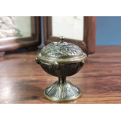 现代铜香炉照片内有尺寸重量_铜炉_鉴别图片_收藏价格_7788陶器收藏