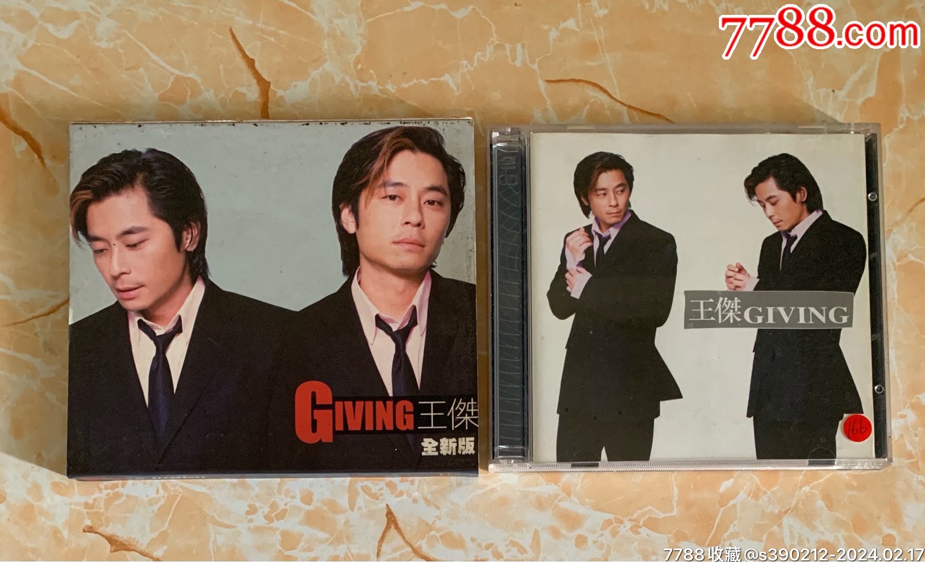 王杰Giving-价格:70元-au36864894-音乐CD -加价-7788收藏__收藏热线